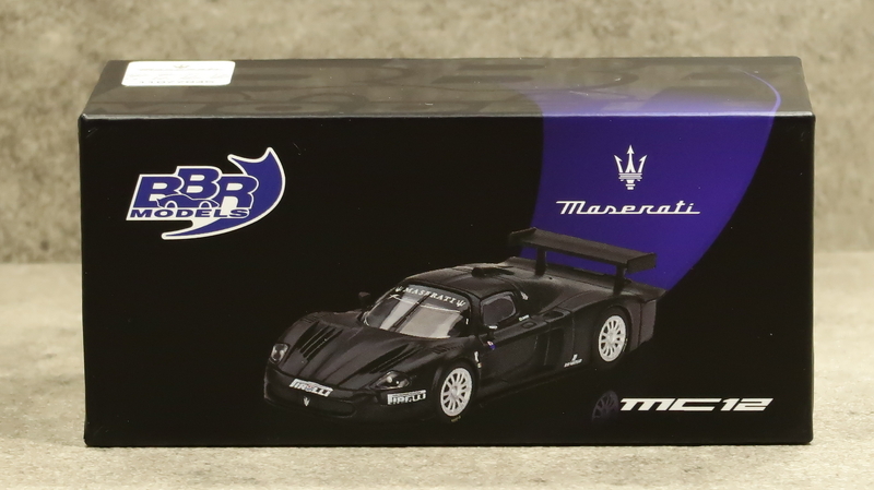 ミニカーレビュー】 BBR 1/64 - Maserati MC12 Competezione Test