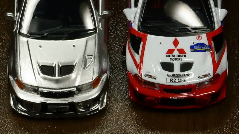 Mitsubishi Lancer EVO V ミニカー 特別版 ミニカーレビュー】 BM Creations 1/64 - Mitsubishi Lancer Evolution