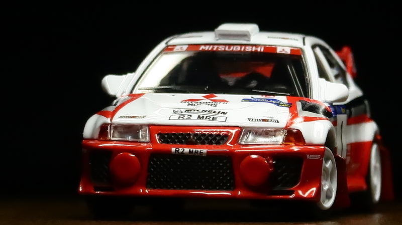 Mitsubishi Lancer EVO V ミニカー 特別版 ミニカーレビュー】 BM Creations 1/64 - Mitsubishi Lancer Evolution