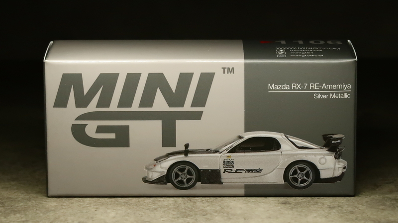 ミニカーレビュー】 Mini GT 1/64 - Mazda RX-7 RE-Amemiya (FD3S
