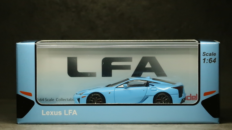 ミニカーレビュー】 Model One x Network Shuttle 1/64 - Lexus LFA