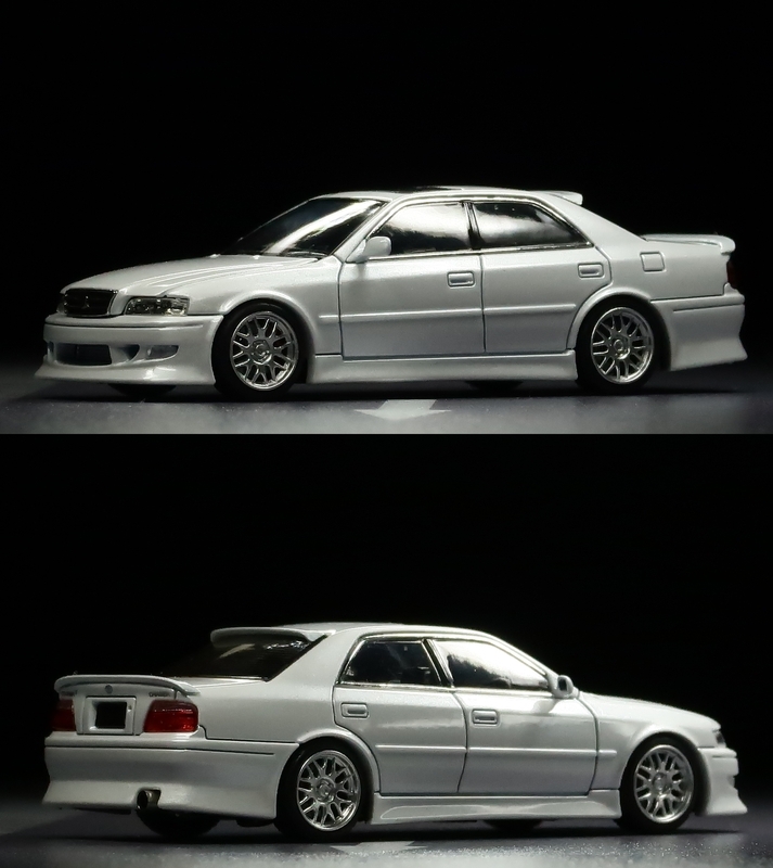 ミニカーレビュー】 Focal Horizon x Model 1 - Toyota Chaser JZX100