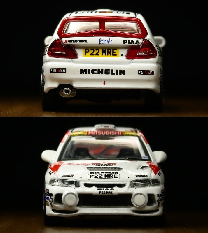 ミニカーレビュー】 Tarmac Works 1/64 - Mitsubishi Lancer Evolution