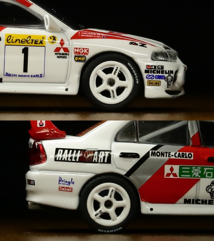 ミニカーレビュー】 Tarmac Works 1/64 - Mitsubishi Lancer Evolution