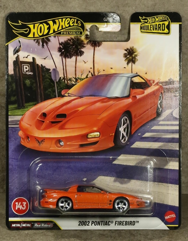 ミニカーレビュー】 Hotwheels Premium Boulevard - 2002 Pontiac