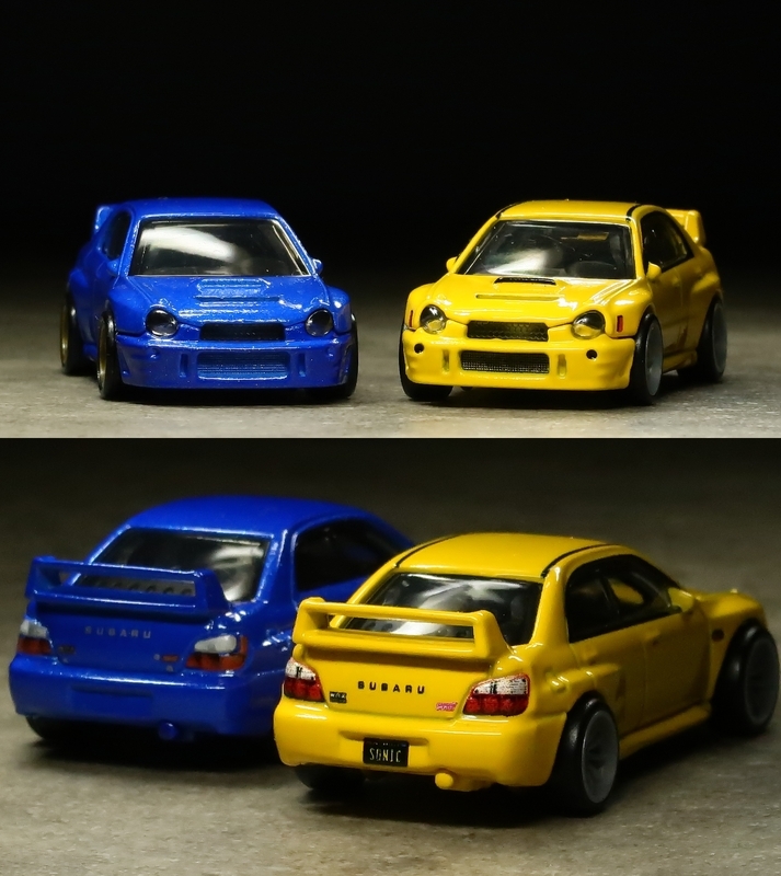ミニカーレビュー】 Hotwheels Car Culture Thrill Climbers - Subaru