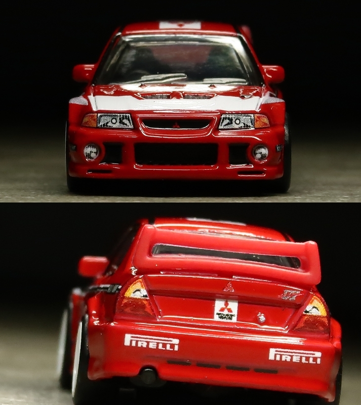 MITSUBISHI　ランエボⅥ ラリーシーン再現 ミニカーレビュー】 Hotwheels Car Culture Thrill Climbers