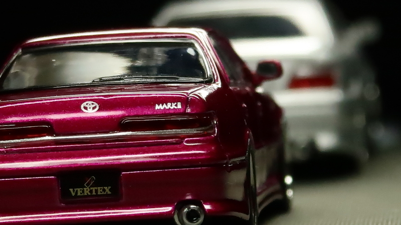 ミニカーレビュー】 Tarmac Works 1/64 - Vertex Toyota MarkII JZX100