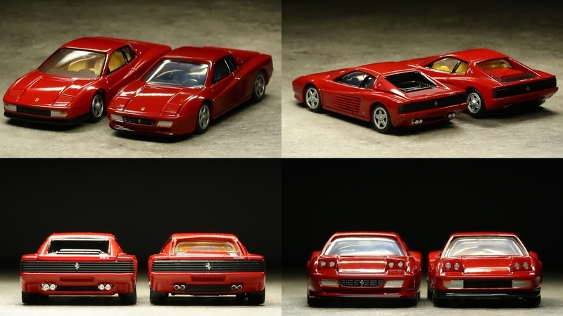ミニカーレビュー】 Tomica Premium No.8 - Ferrari 512TR 通常品 (Red
