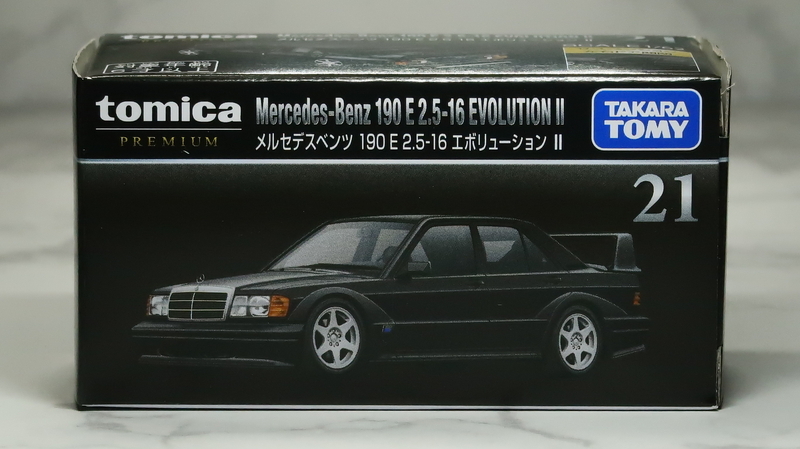 ミニカーレビュー】 Tomica Premium No.21 - Mercedes-Benz 190E 2.5