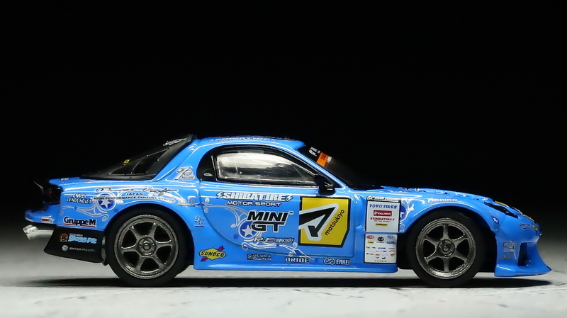 MINIGT まとめ売り　D1車両 ミニカーレビュー】 Mini GT 1/64 - RE-Amemiya RX-7 2025 D1GP - と
