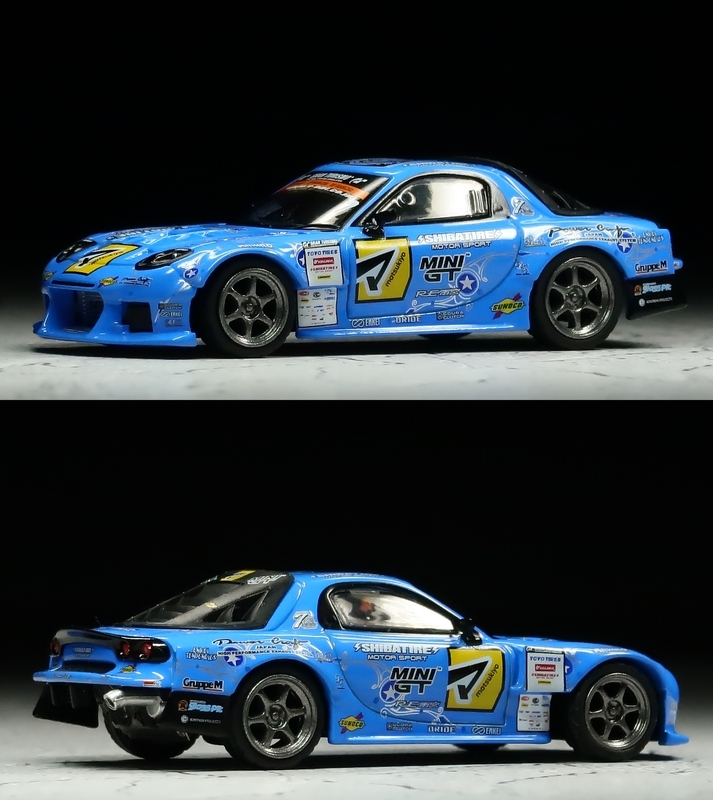 ミニカーレビュー】 Mini GT 1/64 - RE-Amemiya RX-7 2025 D1GP - と