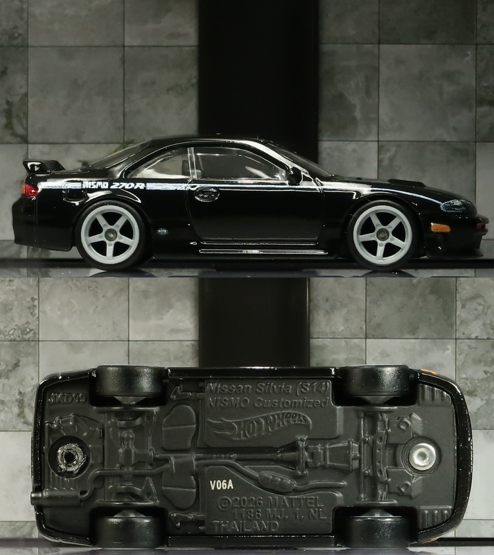 NISSAN NISMO 270R S14 シルビア ニスモ モダンクラシックス ミニカーレビュー】 Hotwheels Premium Modern Classics - 1994 Nismo