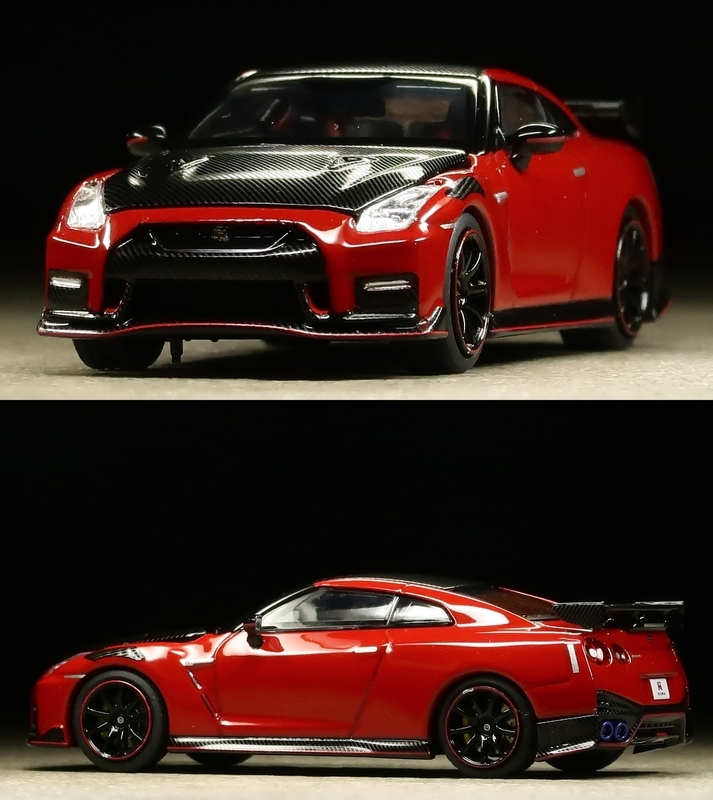 ミニカーレビュー】 Motorhelix 1/64 - Nissan GT-R NISMO (R35