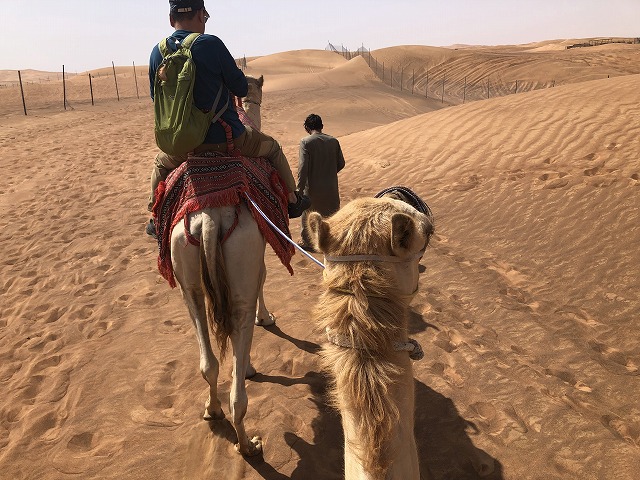 初欧州⑱！ドバイ砂漠を遊ぶ～灼熱の砂漠をドリフト走行。そしてサンド