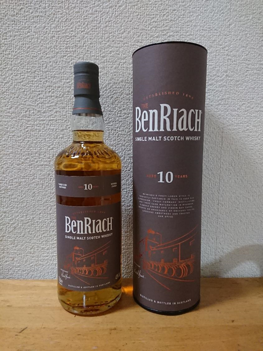 ベンリアック10年 BenRiach 10 Year Old - Whisky Diary