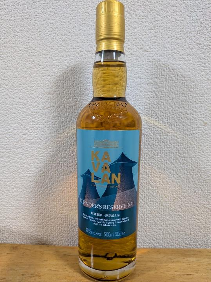 【限定】カバラン BLENDER’S RESERVE No.1 500ml カバランブレンダーズリザーブNo.1のテイスティング - Whisky Diary