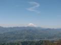 [自然]陣馬山から望む富士山