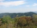 [自然]景信山から望む城山・高尾山