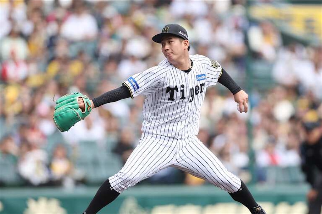 阪神タイガース 伊原陵人（2025）パワナンバー【パワプロ2024-2025