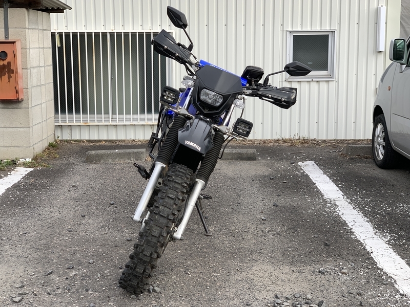 TW225 TW200 リアサスペンション サイドスタンド TW200 リア