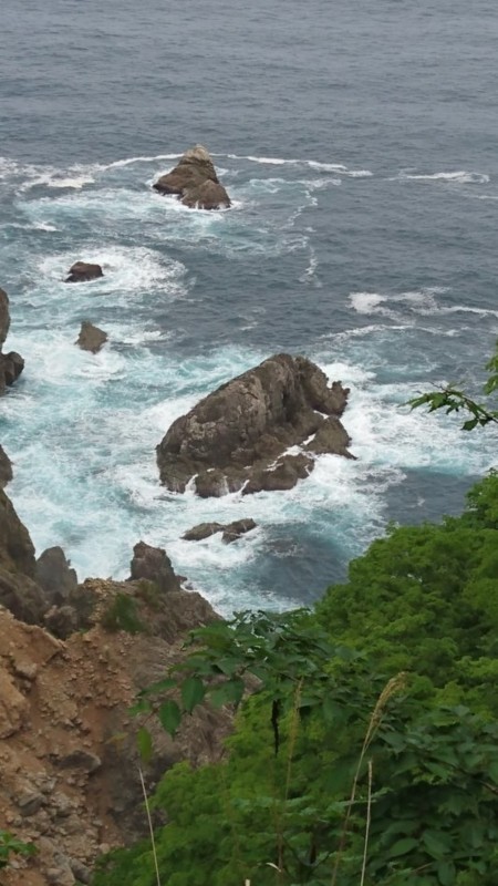 三陸の海