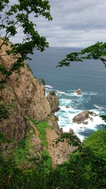 三陸の海