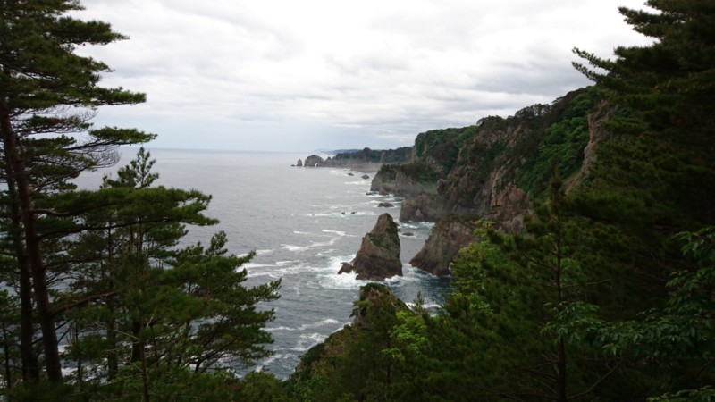 三陸の海