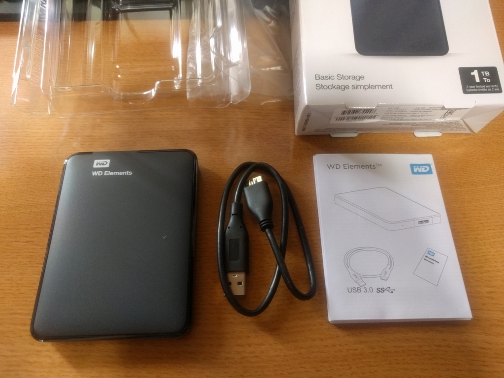 ポータブルHDD「WD Elements」を Xbox One の外付けデータ保存機器にした結果 XBOX ONE X のゲーム日記