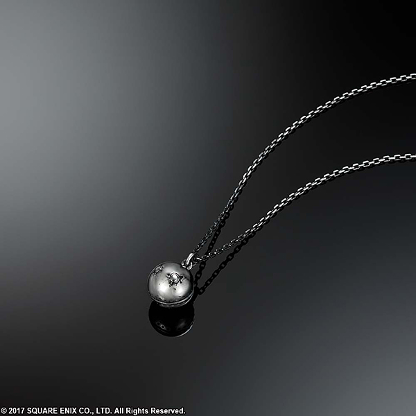 NieR Automata ネックレス 機械生命体 原作グッズ】ニーア オートマタ シルバーネックレス ＜機械生命