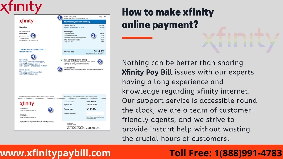 Xfinity Bill Pay Xfinity Pay Bill Xfinitybillpay S Diary