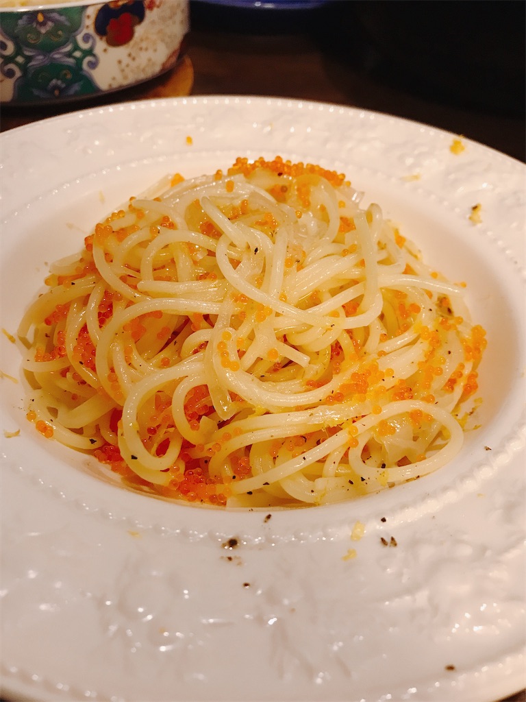 トビッコ, とびっこ, ゴールデンキャビア, パスタ