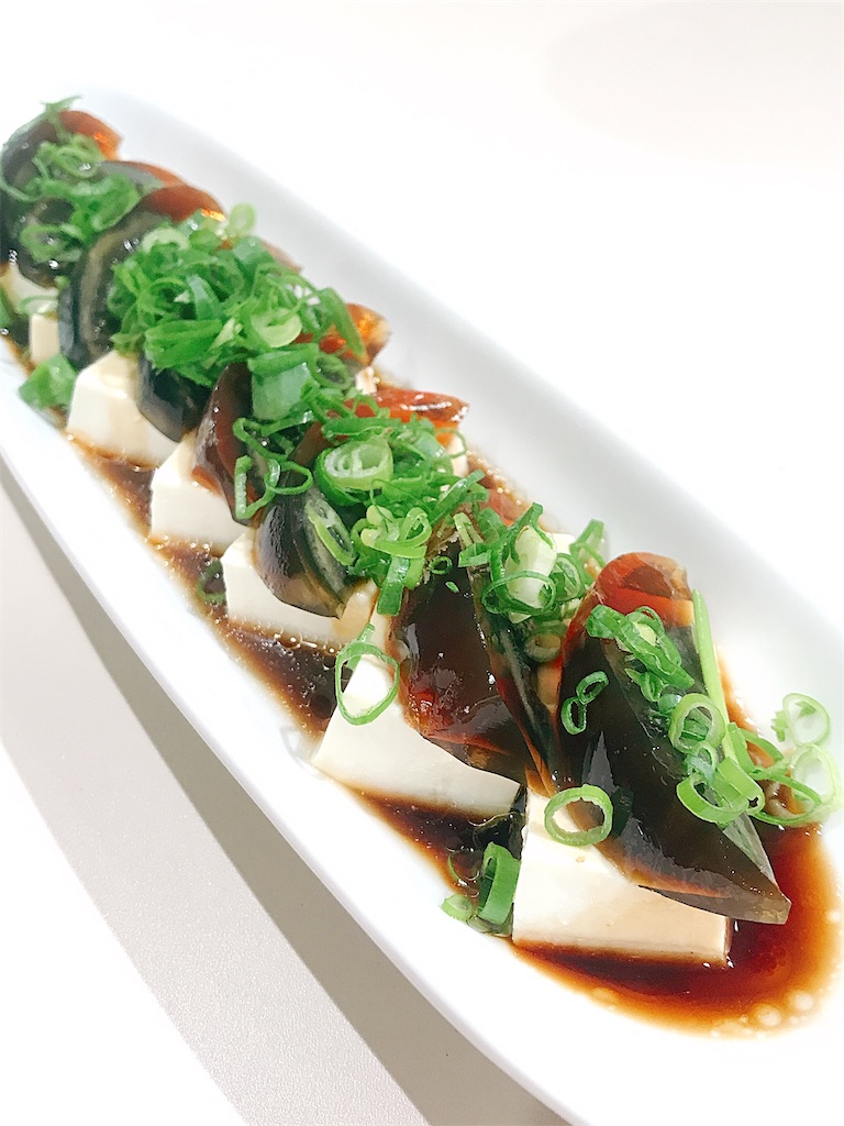 皮蛋豆腐, ピータン, ピータン豆腐