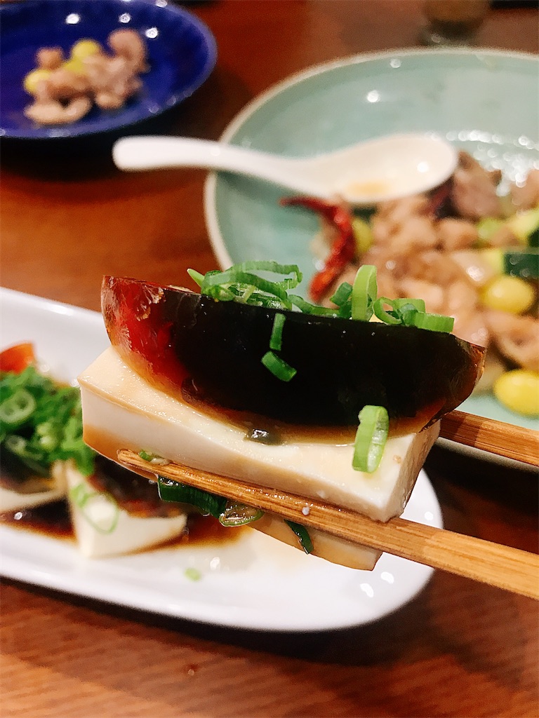 皮蛋豆腐, ピータン, ピータン豆腐
