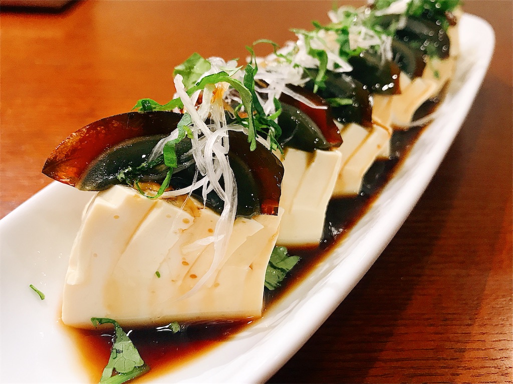 皮蛋豆腐, ピータン, ピータン豆腐