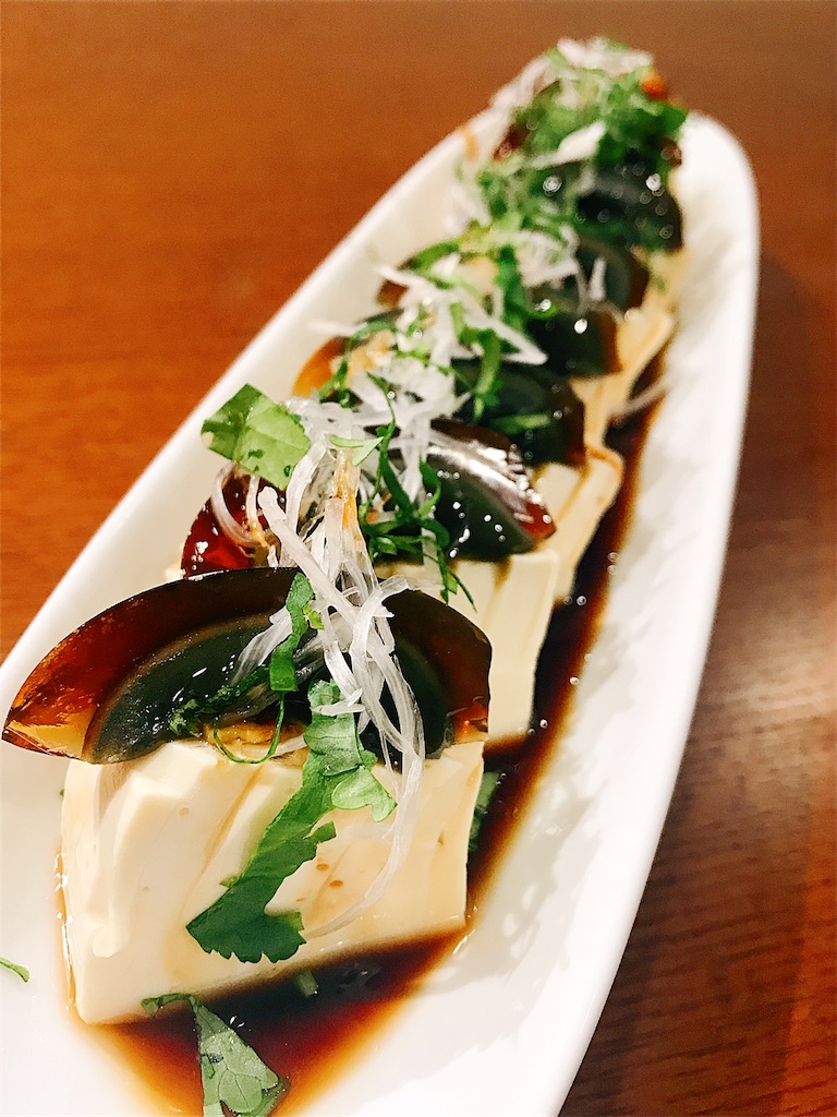 皮蛋豆腐, ピータン, ピータン豆腐