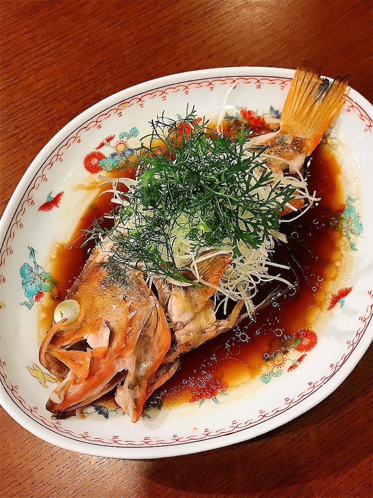 柳の舞, ヤナギノマイ, 清蒸鮮魚