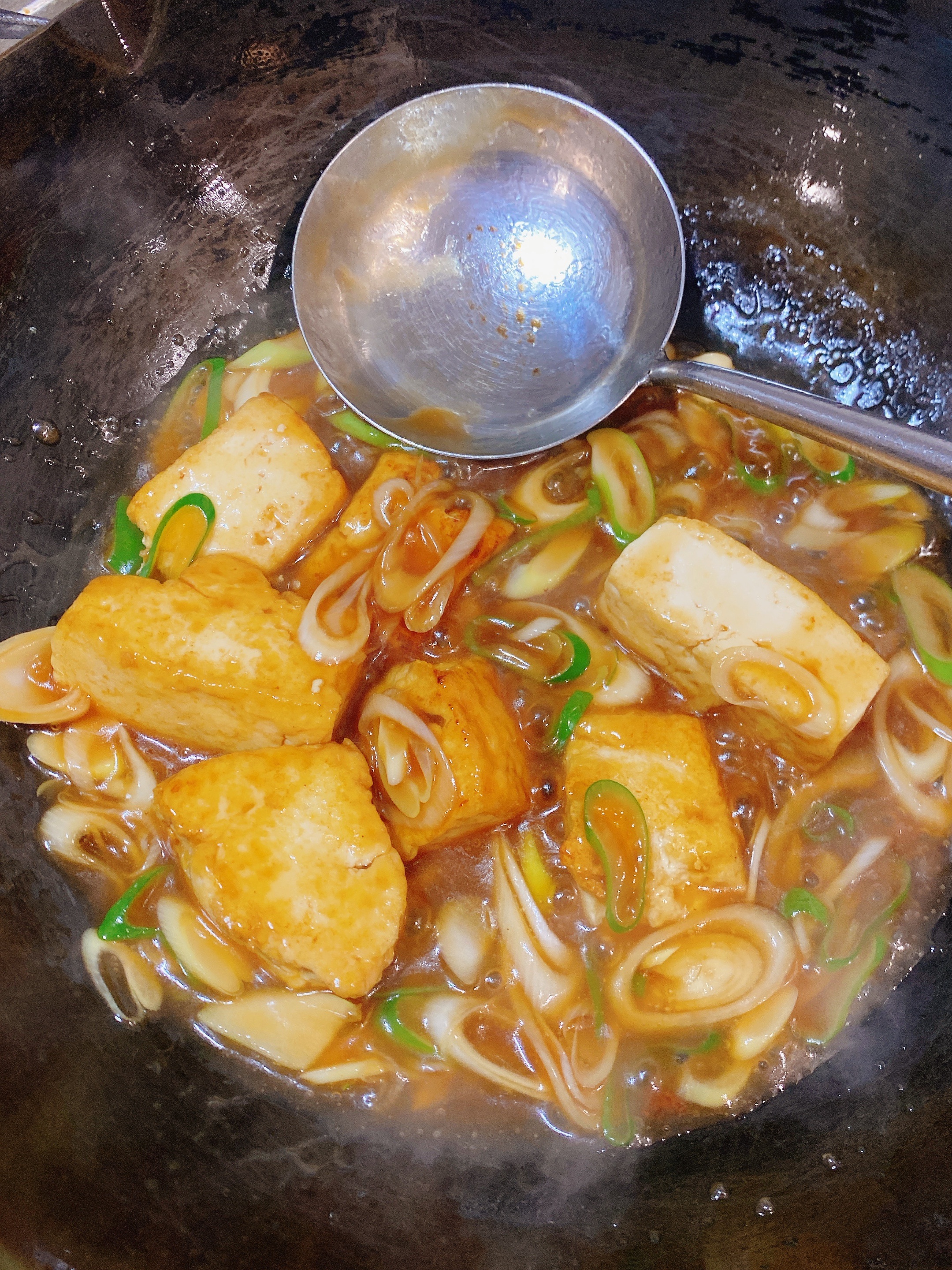 葱焼豆腐, 麻婆豆腐, 中華