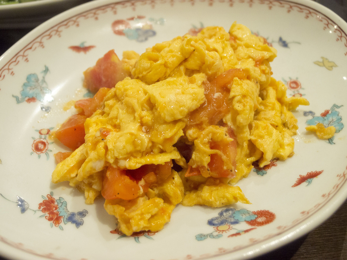 トマトと玉子の中華炒め, トマトと玉子の炒め物,蕃茄炒蛋, 西紅柿炒蛋 