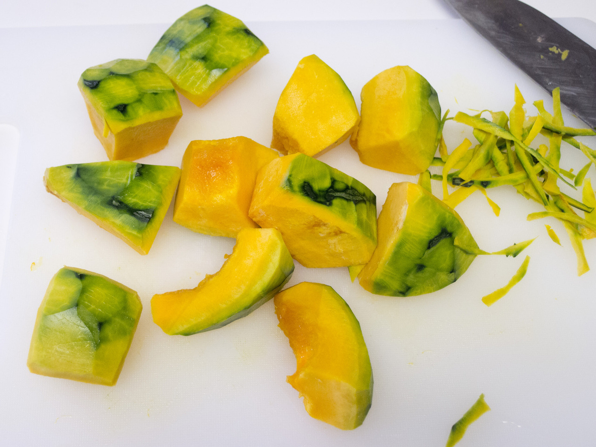 南瓜, カボチャ, 煮物, 煮崩れない,煮崩れしないカボチャの煮物, 美味しい, レシピ