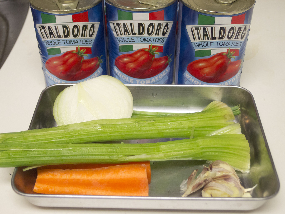 トマトソース, トマト, イタリアン, 落合, シェフ,落合務, ラベットラ, レシピ, トマト缶, パスタ, 使い方