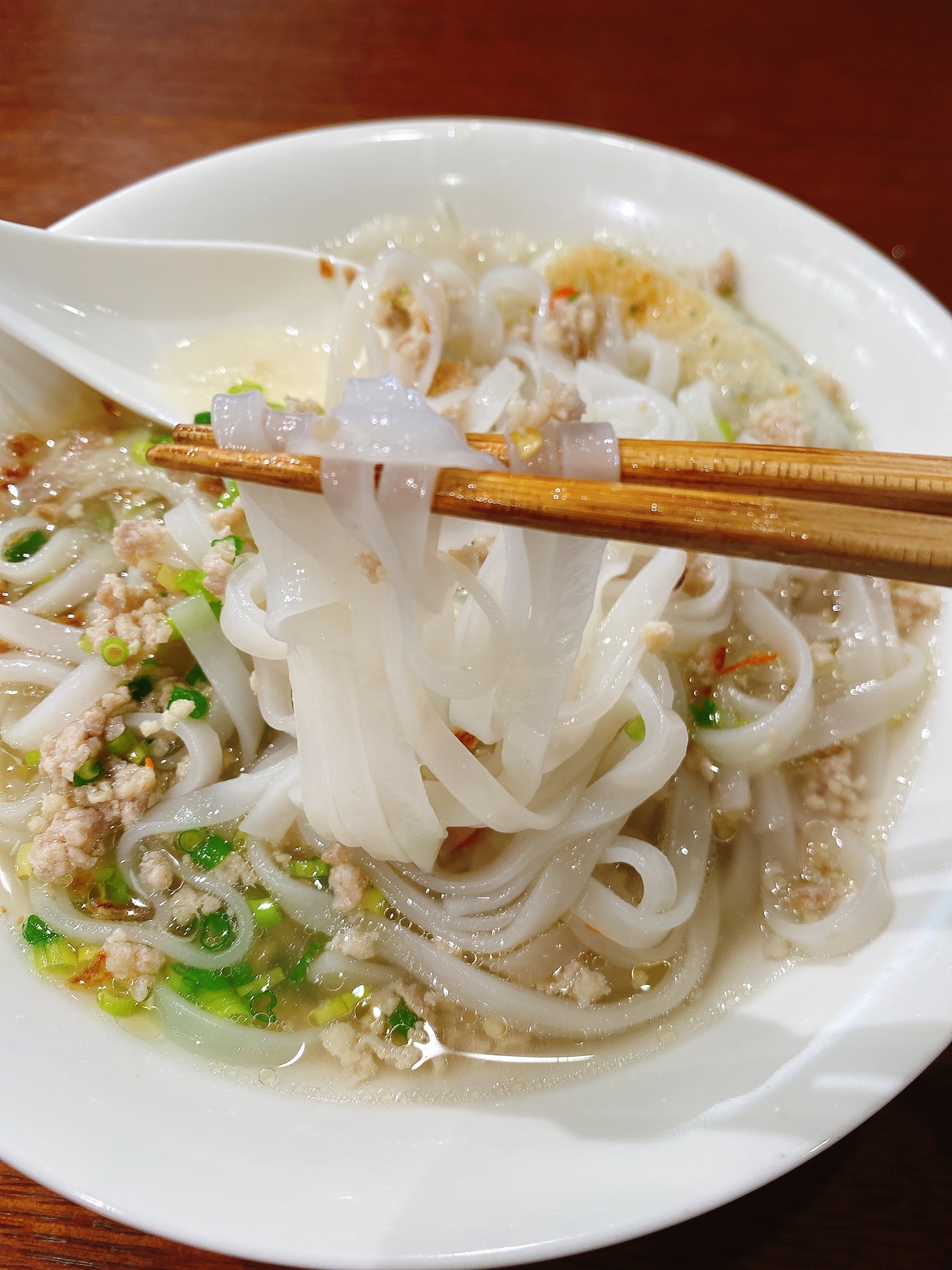 鶏肉, 挽肉, ひき肉, フォー, タイ料理, クィッティアオ, 簡単, ベトナム, 米麺, アジア麺, ライスヌードル, グルテンフリー