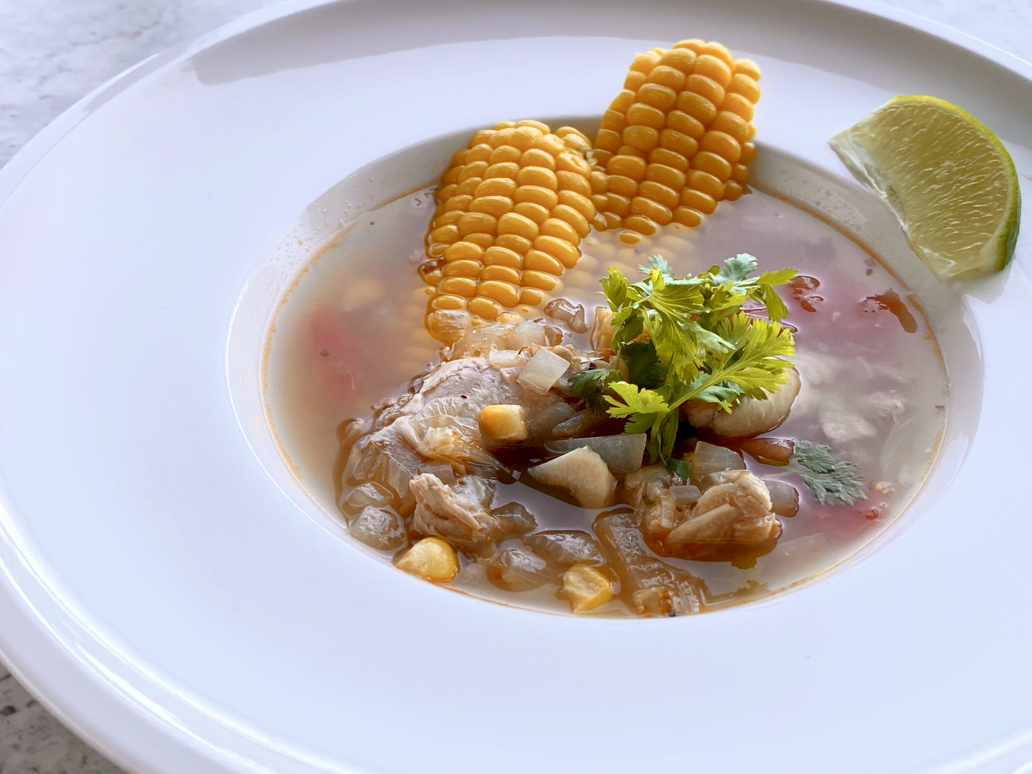 メキシカン, スープ, ユカタン風チキンとライムのスープ, 孤独のグルメ, Sopa de Lima, ソパデリマ, 福耳唐辛子
