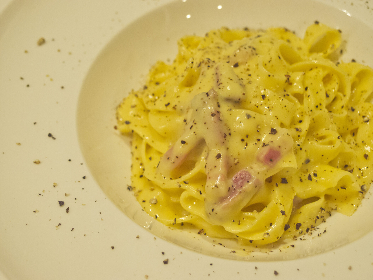手打ち, パスタ, 簡単, レシピ, コツ, 作り方, タリアテッレ, ゆで時間, イタリアン, 自家製麺, カルボナーラ