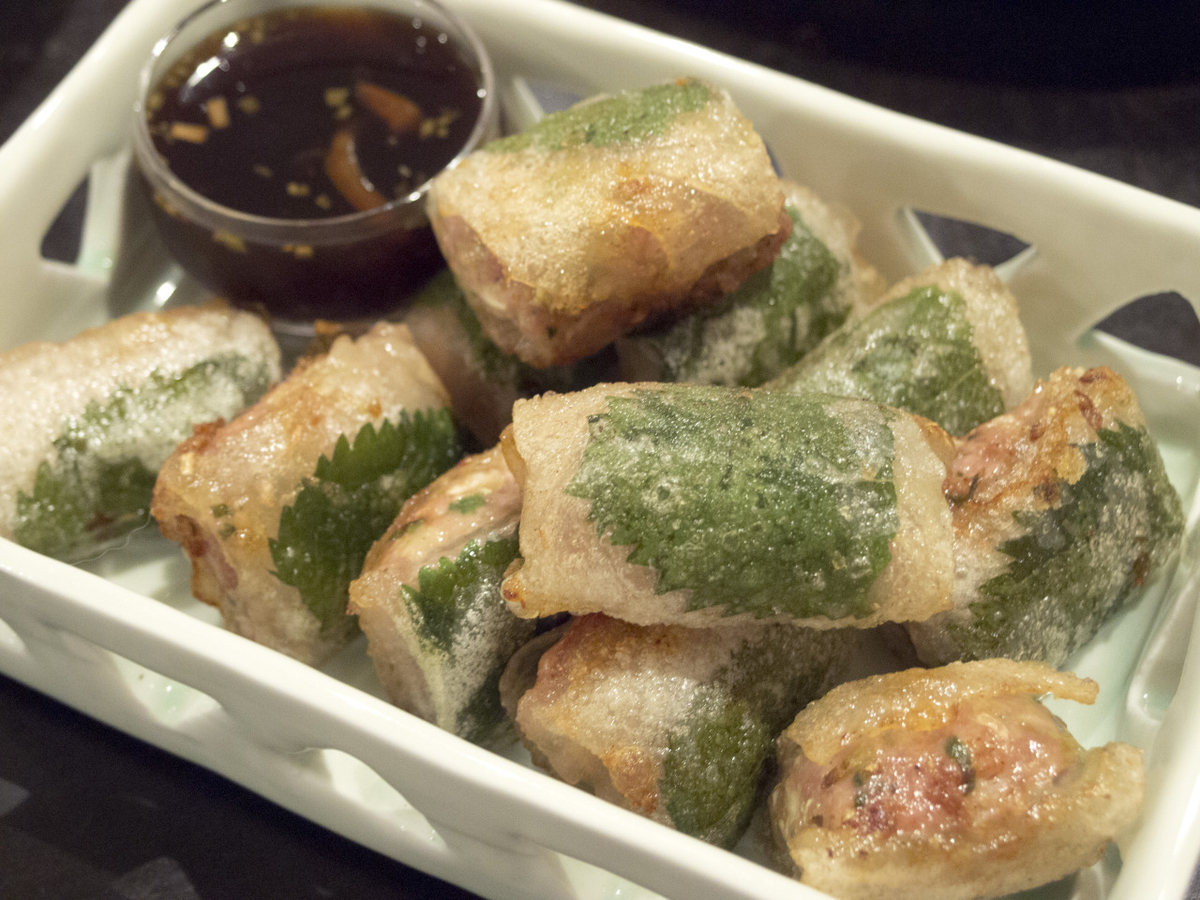 餃子の餡, 余った, あまり, リメイク, レシピ, ライスペーパー, ベトナム, 揚げ春巻き, ギョウザの餡