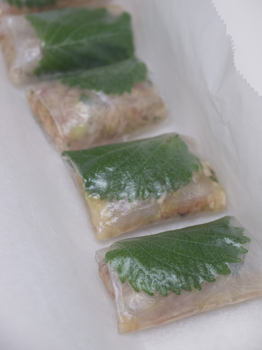 餃子の餡, 余った, あまり, リメイク, レシピ, ライスペーパー, ベトナム, 揚げ春巻き, ギョウザの餡