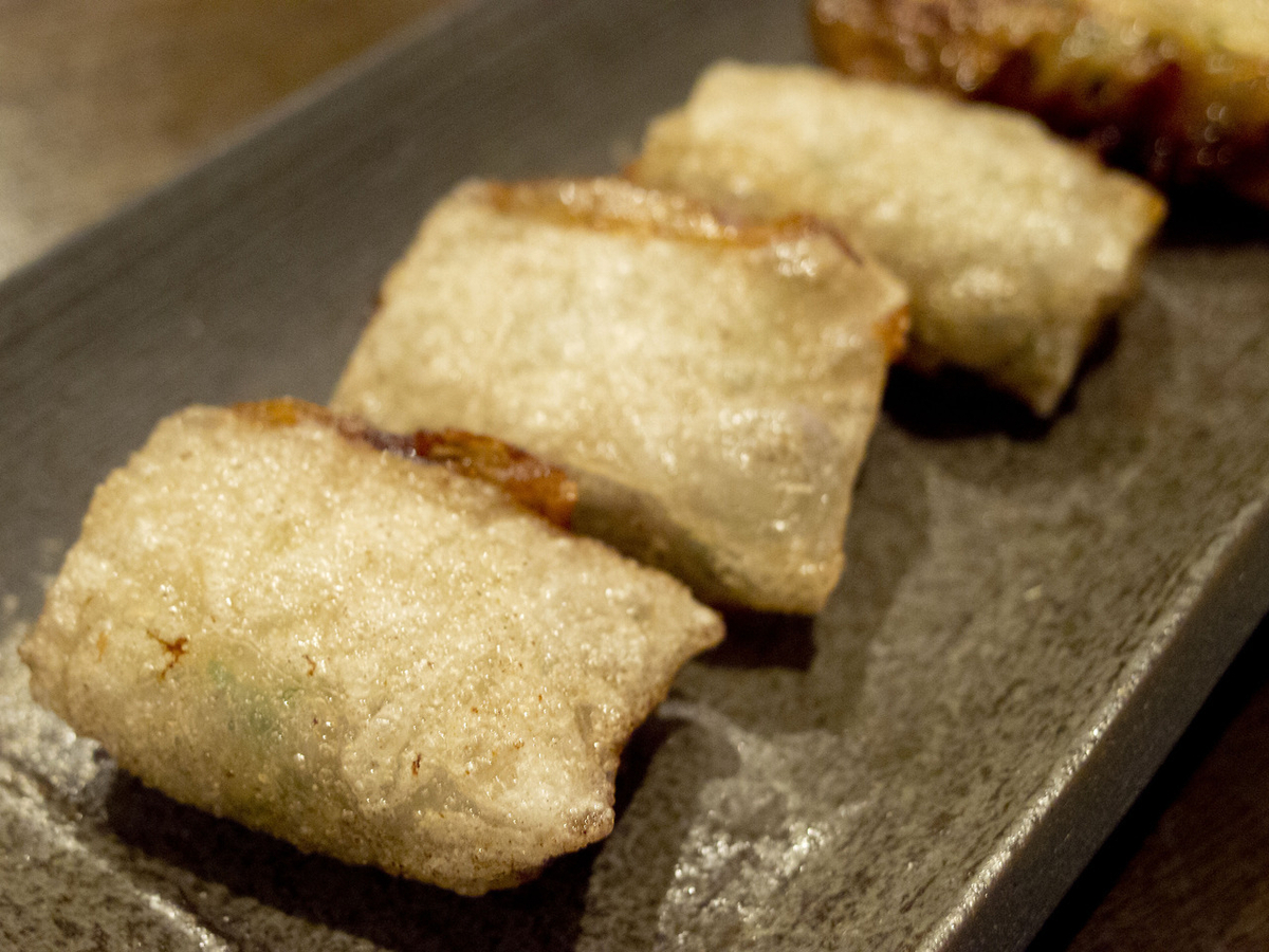 餃子の餡, 余った, あまり, リメイク, レシピ, ライスペーパー, ベトナム, 揚げ春巻き, ギョウザの餡