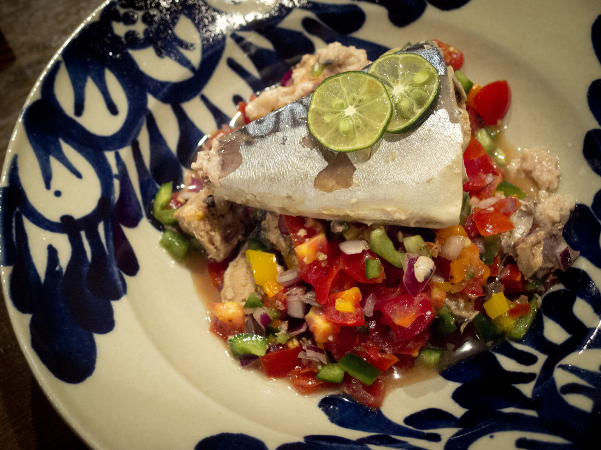 鯖缶, さば缶, サバ缶, 缶詰, 水煮, レシピ, スペイン, サラダ