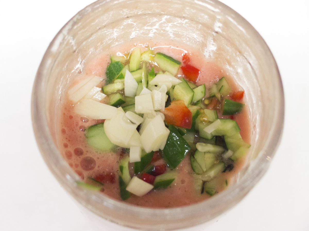 ガスパチョ, スペイン, スープ, 夏, レシピ, トマト消費