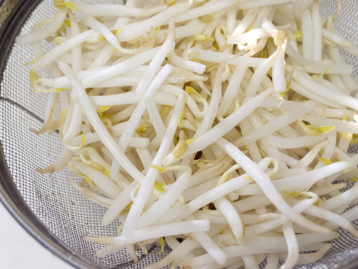 もやし, モヤシ, お浸し, モヤシだけ, 最強, レシピ, 簡単, 日持ち, 作り置き, ラーメン